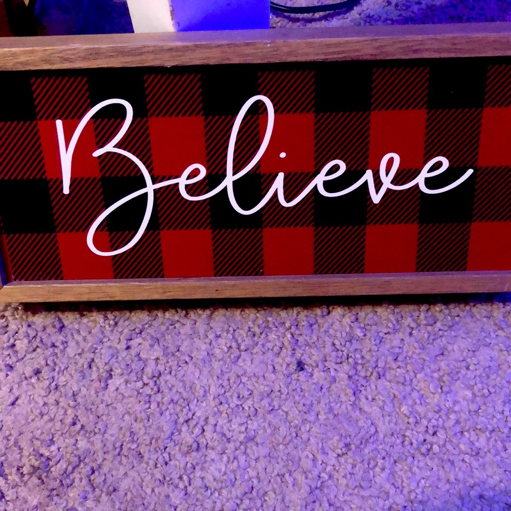 Hello there pumpkin/Believe sign decor
